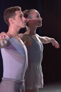 Nicole Stalker with former dancer Ezra Hurwitz.